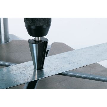 Freza de gaurire Wolfcraft 2519000, 8-31x 52.5 mm, tija 10 mm