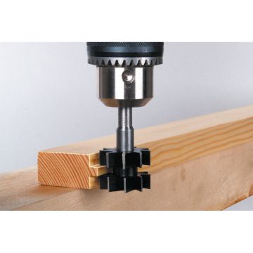 Freza pentru lamba Wolfcraft 3259000, 30x22 mm, tija 8 mm