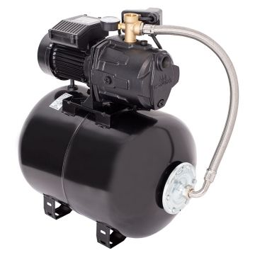 Hidrofor cu pompa autoamorsanta Wasserkonig WSK5051-50, corp fonta, putere 1100 W, debit 4980 l/h, inaltime refulare 51 m, vas de expansiune 50 litri