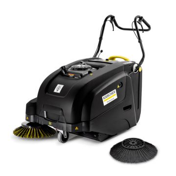 Masina de maturat aspirat Karcher KM 75/40 W G Anniversary Edition, motor benzina Kohler, cu tractiune, latime 750 mm, 40 l