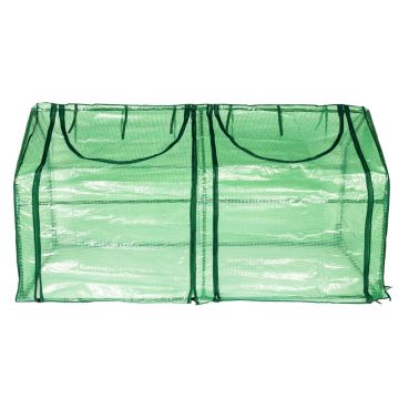 Mini-Sera Polietilena Micul Fermier MF-SS1002, 1.8 x 0.9 x 0.9 m, Densitate 140 g/mp