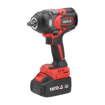 Pistol de impact YATO YT-828071 18V 1 2   1200NM cu acumulator 1x4AH