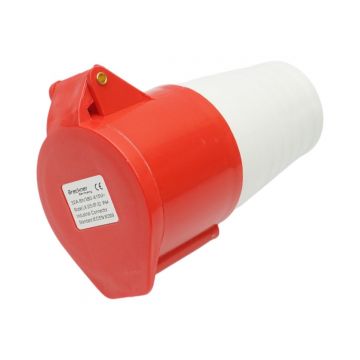 Priza industriala trifazica mobila 32A, 415V, IP44, 6H , Cod: DISMR08 , BRECKNER GERMANIA