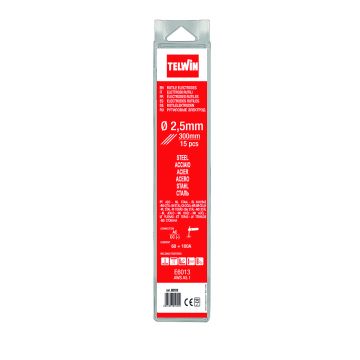 Set 15 electrozi rutilici 2.5 mm Telwin 802618, E6013