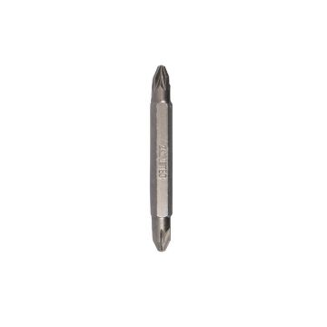 Set 5 biti pentru insurubat, cu doua capete, Zonetec ZA1952PZ260, hexagon  1/4