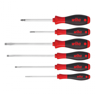 Set 6 surubelnite ergonomice 3.5 - 6.5 mm otel Wiha SoftFinish 07152