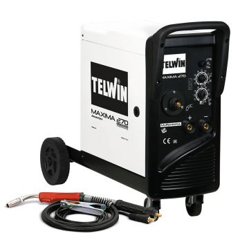 Aparat sudura MIG-MAG Telwin MAXIMA270, 250 A, sarma otel 0.6-1.2  mm, cu accesorii