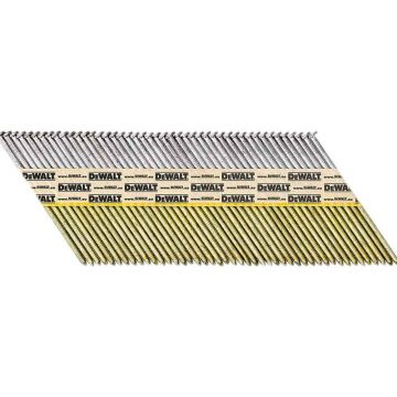 Cuie cu cap D Dewalt DNPT2863G12Z, cu banda, 63 mm, G12, 2200 bucati/cutie
