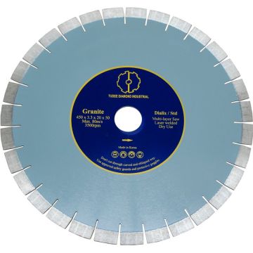 Disc Diamantat Debitare Granit Dialix  Standard 400x50x12mm