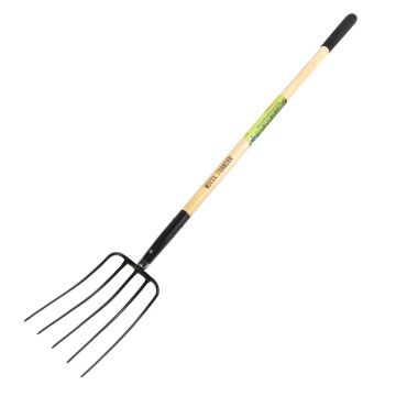 Furca cu 5 Dinti, Maner Lemn, 1520 mm, Micul Fermier GF-2448