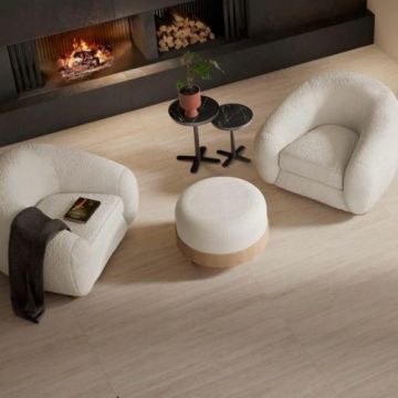 Gresie/Faianta Saime Travertino Veincut 60x120 cm, mat - Dimensiune 60x120 cm
