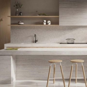 Gresie/Faianta Saime Travertino Veincut 60x120 cm, mat - Dimensiune 60x120 cm