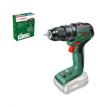 Masina de Gaurit cu Percutie UniversalImpact 18V-60 (06039D7101) fara Acumulator Inclus Verde/Negru