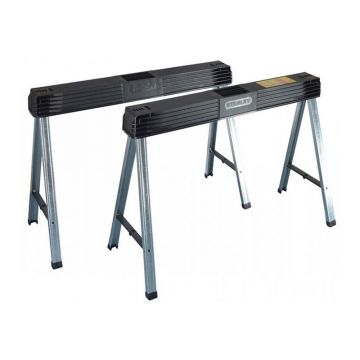 Pereche capre pliabile de lucru Stanley 1-97-475, 101.7 x 75.8 x 12.5 cm, 340 kg