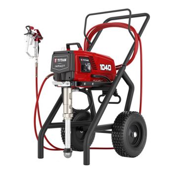 Pompa airless electrica Titan Impact 1040 Cart, TT1006453, debit 4.4 l/min, motor 1600W