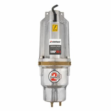 Pompa de apa pe vibratie Elefant VMP70-1,  350W, Debit 18L min., 3 sorbi