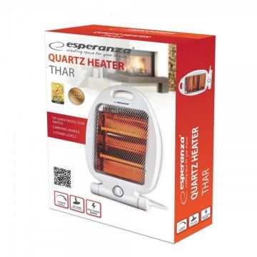 Radiator Thar EHH009 Quartz 400W/800W Alb