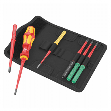 Set 7 surubelnite extra slim VDE Kraftform Kompakt - Wera 05006603001