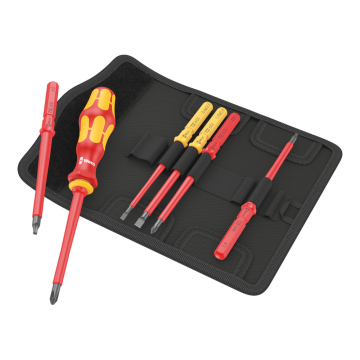 Set surubelnite Kraftform Kompakt VDE 7 Imperial - Wera 05006604001