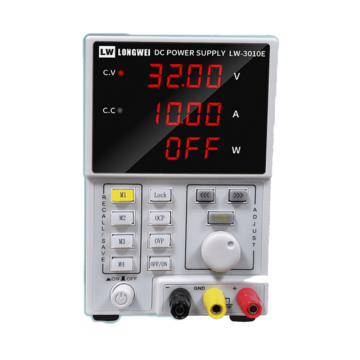 Sursa reglabila de laborator cu memorare, 30V 10A 300W LONGWEI LW3010E