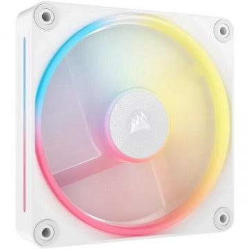 Ventilator iCUE LINK LX120-R  Reverse PWM RGB 120MM Alb