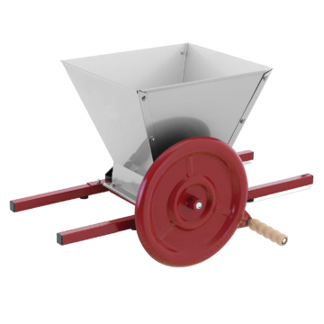 Zdrobitor struguri manual ZSM-35, Cuva INOX, 35 L, 300-500 Kg/h