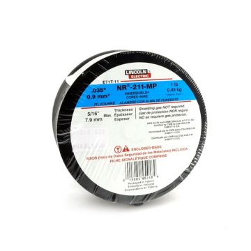 Bobina sarma tubulara pentru sudura Mig otel Lincoln Electric B10283-1, INERSHIELD, diametru 0.9 mm, greutate 0.45 kg, pentru oteluri de uz general