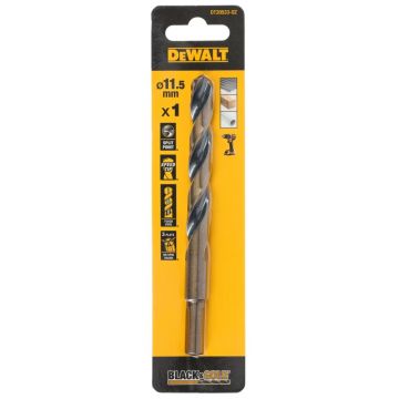 Burghiu pentru metal DeWALT DT20533, tip HSS, 11.5 x 94 x 142 mm, coada cilindrica