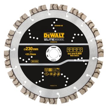 Disc diamantat segmentat Dewalt DT20462, D 230x22.23x3 mm