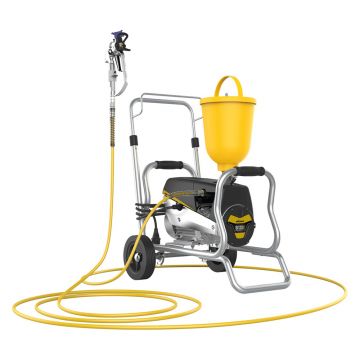 Pompa airless cu membrana pentru zugravit Wagner SuperFinish 23 Plus Enamel Cart, debit material 2.6 l/min, duza max. 0,023”, motor electric 1.3 kW