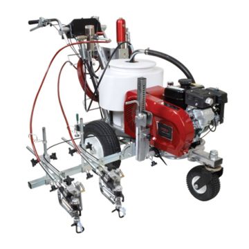 Pompa airless cu membrana Titan PowrLiner 6955, TT0005584, viteza trasare 210 m/min, duza max. 0.050″, motor Honda 4.8 cp