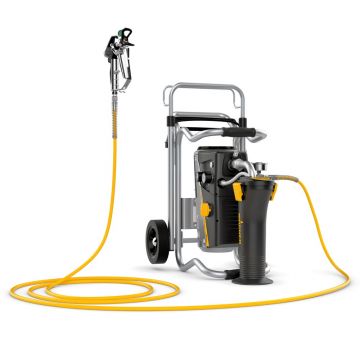 Pompa airless cu membrana Wagner SuperFinish 23 Plus HEA spraypack, WA2384153, debit material 2,6 l/min, duza max. 0.023″, motor electric 1.3 kW