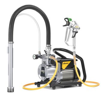 Pompa airless cu membrana Wagner SuperFinish 23 PRO HEA spraypack, WA2437311, debit material 2.1 l/min, duza max. 0.021″, motor electric 0.9 kW