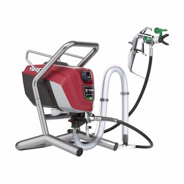 Pompa airless electrica Titan ControlMax 1900 PRO Skid, TT2371077, debit material 1.5l/min, duza max. 0.019″, motor electric 0.6 kW