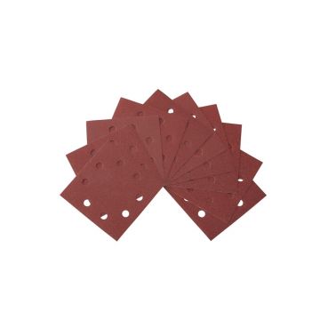 Set 10 foi abrazive DeWalt DT3024, 115 x 115 mm, G180