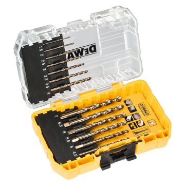 Set 13 burghiu pentru metal DeWALT DT4968, tip HSS-E, cobalt