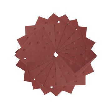 Set 25 foi abrazive DeWalt DT3035, 115 x 115 mm, G240