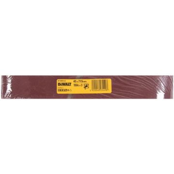 Set 3 benzi slefuit DeWalt DT3354,  45 X 715 mm, granulatie 150