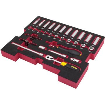 Set 48 piese insurubare Stanley FATMAX FMHT0-74295, antrenoare si accesorii 1/4