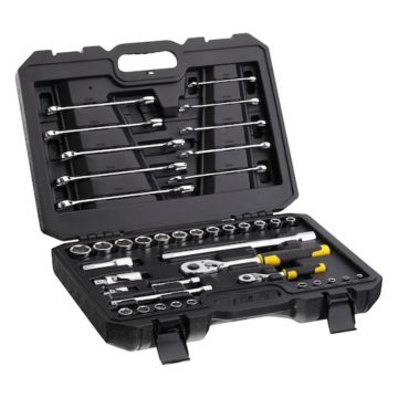 Set capete tubulare si chei combinate Stanley STMT82832-1, 41 piese