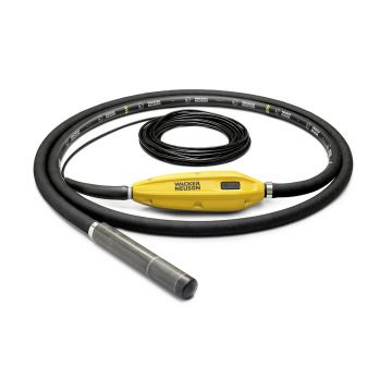 Vibrator de beton cu convertizor integrat  Wacker Neuson IEC 45/230/10, cap vibrant 45 mm ranforsat, lungime furtun 10 m, frecventa 50-60 Hz