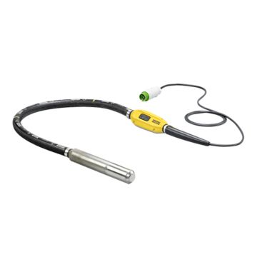 Vibrator de beton Wacker Neuson IEe38/34/1.5, cap vibrant 38 mm, lungime furtun 1.5 m, frecventa 200 Hz, compatibil cu convertizor cu acumulator ACBe