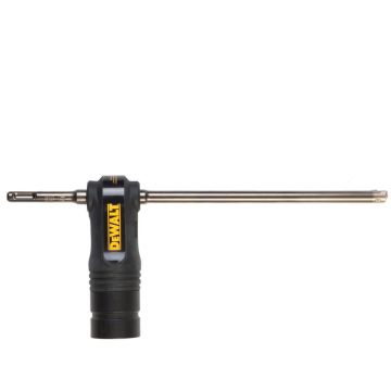 Burghiu cu extractie praf pentru beton Dewalt DT60340, SDS Plus, 2 taisuri, 12 x 200 x 320 mm