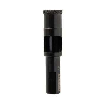 Burghiu diamantat EXTREME DeWALT DT6042, pentru placi ceramice, 12 mm, coada cilindrica