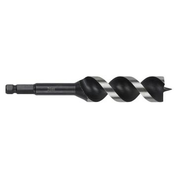 Burghiu elicoidal pentru lemn „SPEEDWINDER”, Wolfcraft 7139000, 26X90X165 mm,  tija hexagonala 1/4