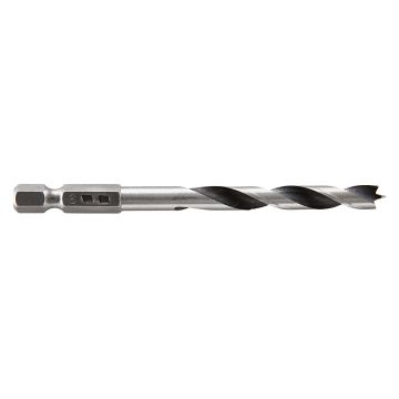 Burghiu elicoidal pentru lemn Wolfcraft 7264000, cu tija hexagonala 1/4