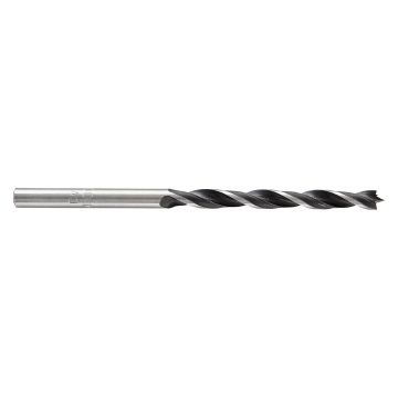Burghiu elicoidal pentru lemn Wolfcraft 7604010, 4X43X75 mm