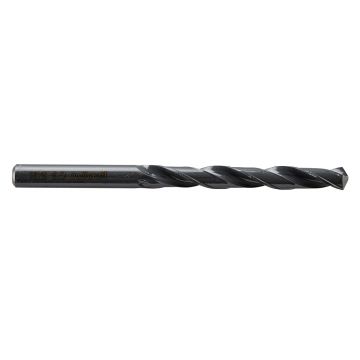 Burghiu pentru metal Wolfcraft 7512010, HSS, roluit, 9.0X81X125 mm, coada cilindrica