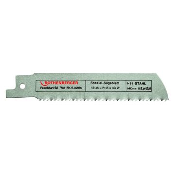 Panza de taiat tevi Rothenberger 50263, UNIVERSAL HSS Bi-Metal, 290 mm, 6 - 8 TPI