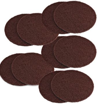 Set 10 foi de slefuit din lana Flex 281042, D225 SC-A 100 VE10, prindere velcro, Gr. A 100
